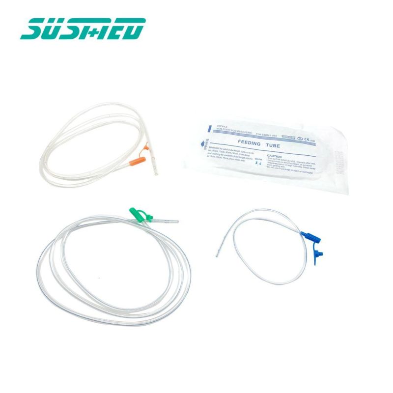 Non-Irritant PVC Medical Grade Respiratory Suction Catheter with Two Lateral Eyes