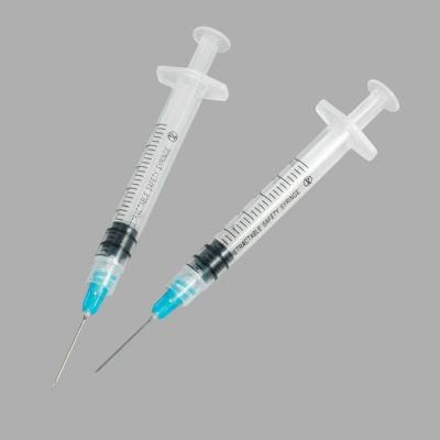 Disposable Manual-Retractable Safety Syringe
