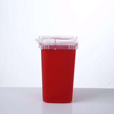 1liter FDA Approved Plastic Medical Disposable Biohazard Waste Boxes