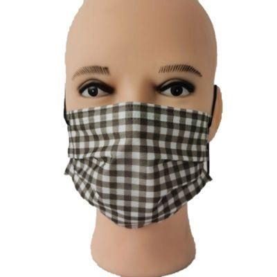 3ply Face All Disposable Mascarilla Negra and White Dental Dust Earloop Fabric Facemask Printed Custom 3 Ply Mask Black