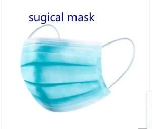 Manufacture 3 Ply Ce Medical Face Mask Disposable Face Mask Surgical Face Mask with Ear Loop Type Iir