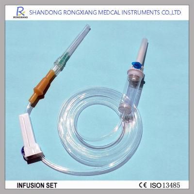 Medical Equipmen Disposable Infusion Set with Needle and Fluild Filter