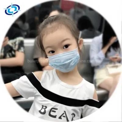 872 CE Certification Type Disposable Kids Children Medical Face Masks 3-Ply Protective Mask