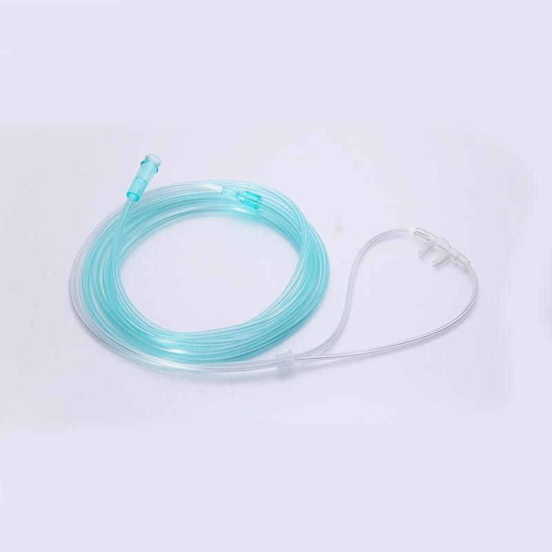CE & ISO Approved PVC Sterile Nasal Oxygen Connecting Tube Cannula Tubing