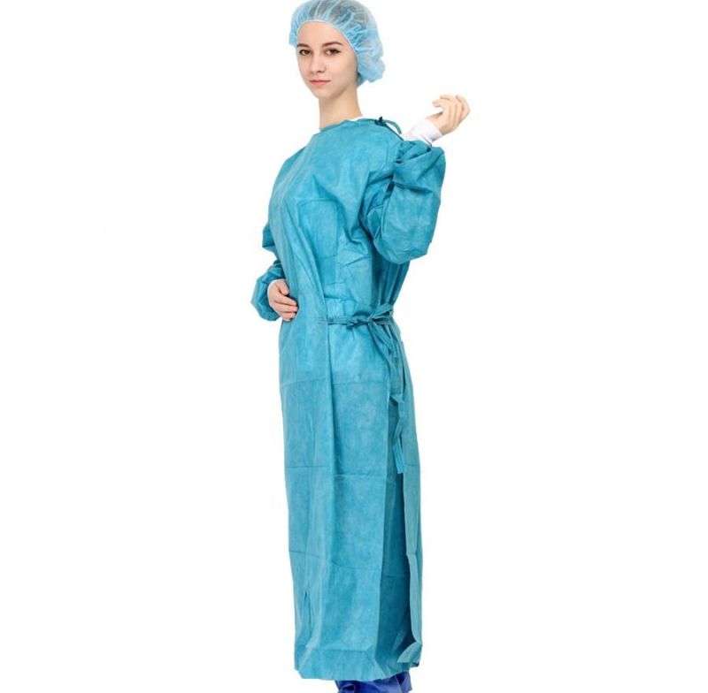 Disposable Sterile Surgical Gown with CE ISO Certification/Sterile Surgical Gown/Disposable Surgical Gown