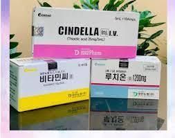 2021Korean Cindella Luthione Oral 1200mg Vitamin C Whitening Injection Set Factory Direct Sales Fast Delivery The Quality of The