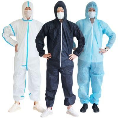 Disposable Protective Clothing Breathable Sf Waterproof Coverall