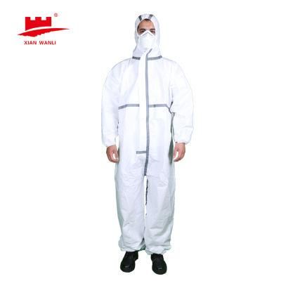 Personal Protection Coverall Lightweight Disposable Medical Use Protective Suit Level 3 Coverall PP for Hospital