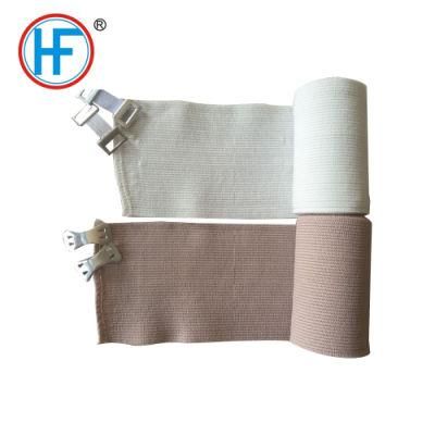 Mdr CE Approved Polyester Compressed Rubber High Elastic Bandage of 4 Meters in Length