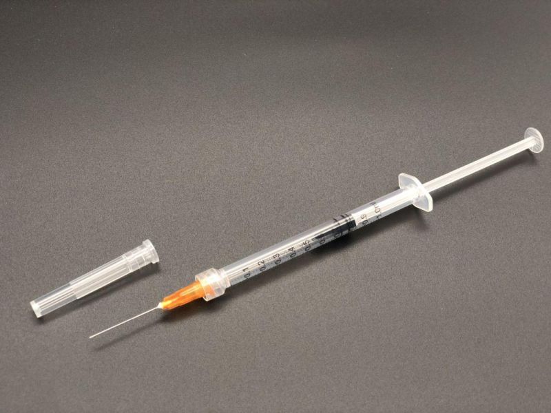 High Quality Medical Disposable Syringe Plastic Vaccine Syringes with Needles