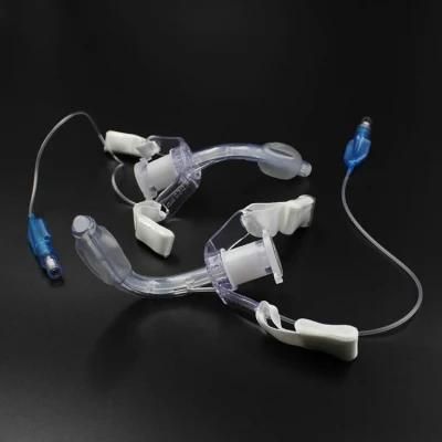 Disposable Tracheostomy Tube Uncuffed, Cuffed for Operation with CE &amp; ISO