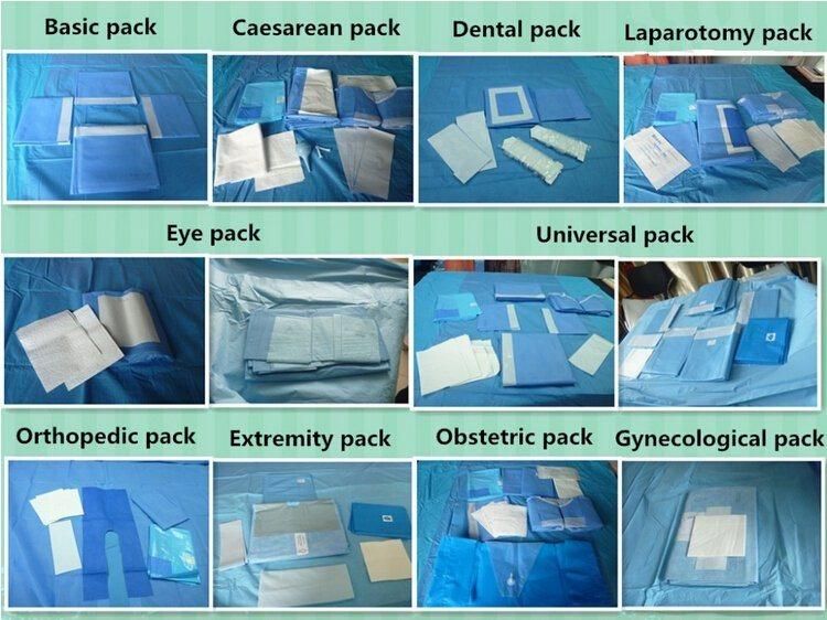 Disposable Medical Consumables Delivery Surgical Pack and Dressing Surgical Kit in Medical Consumable Item