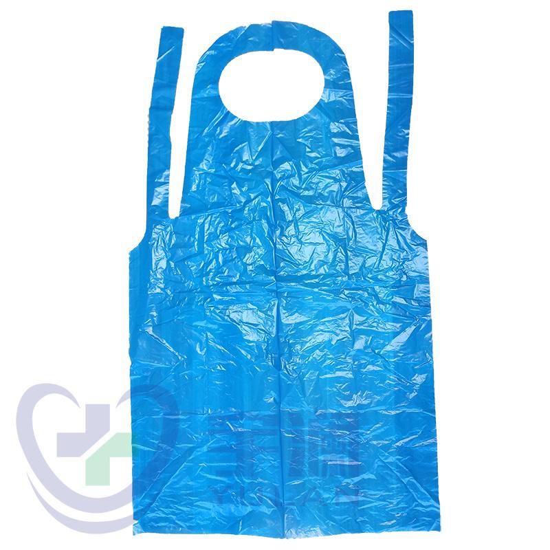 Waterproof Adjustable PE Apron Disposable PE Apron Eco-Friendly PE Disposable Apron