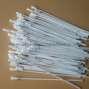 Industrial Cotton Swab Dust Free Cotton Buds Single Head Plastic Stick