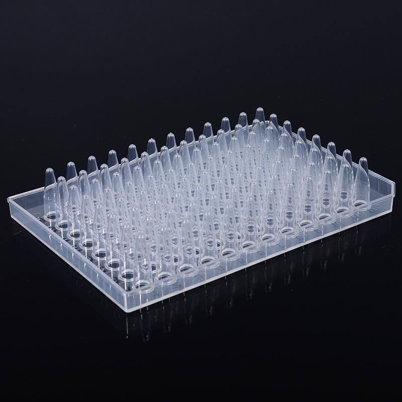 Fast Shipping 96 Well Plastic Half Skirt PCR Plate
