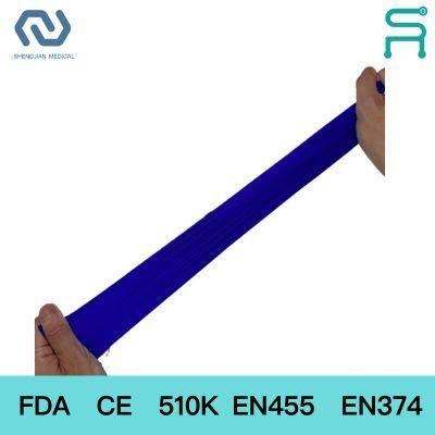510K En455 Disposable Nitrile Gloves Powder Free Nitrile Examination Gloves