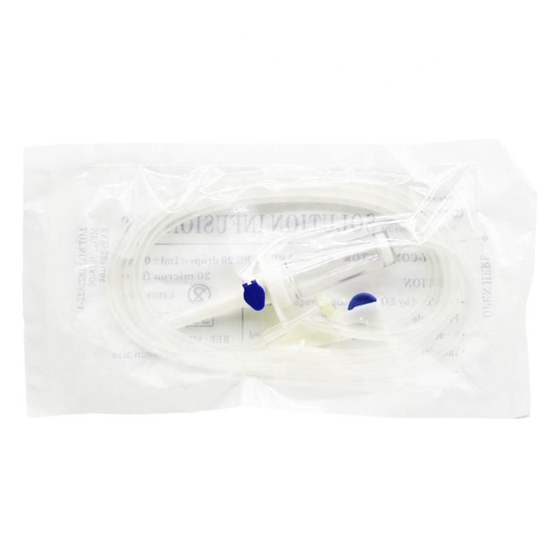 Disposable Medical Infusion Set IV Set with/Without Needle Luer Lock Luer Slip Sterile CE ISO