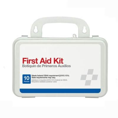 Family Professional Acrylic Case First Aid Kit Portable in Plastic Box