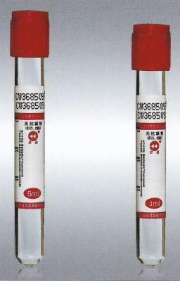 Glass Made Vacuum Blood Collection Tube for General Use