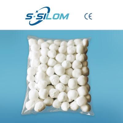 Medical Sterile Dressing Absorbent Disposable Cotton Gauze Ball for Operations and Cleaning Wounds