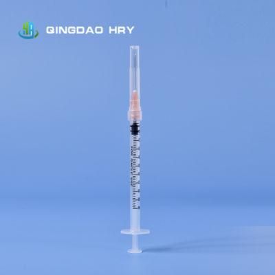 3 Parts Medical Disposable Sterile Injection Syringe, Insulin Syringe, Safety Syringe with CE FDA 510K and ISO