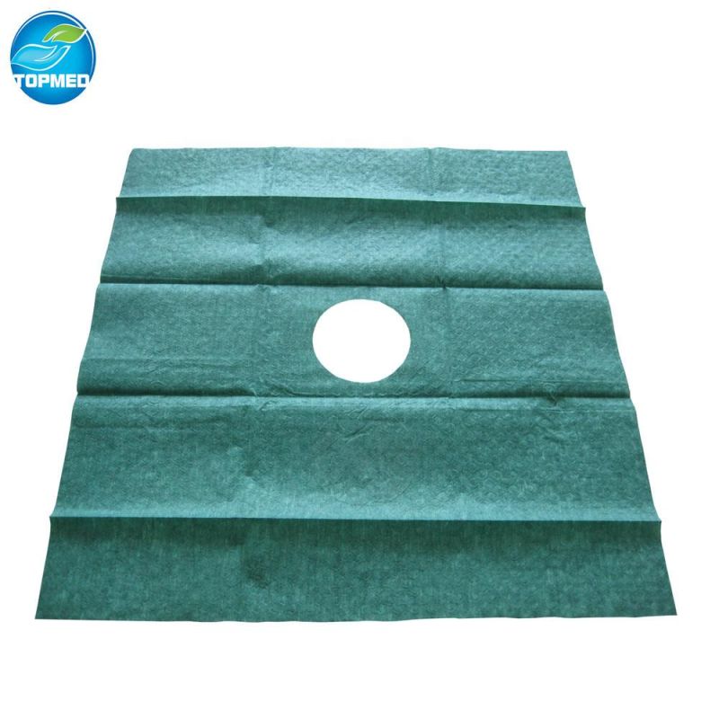 Disposable Sterile Surgical Drape with Hole