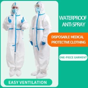 Protective Clothing Anti-Static, Water Proof, Personal Protective Factory Hot Sale Protective Clothing and Safety Equipment Protective Suit