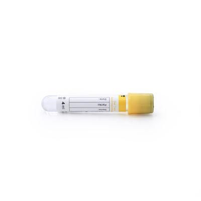 High Efficiency 10ml Sterile PET Glass Gel and Clot Activator Tube with Additive in Clinical Test