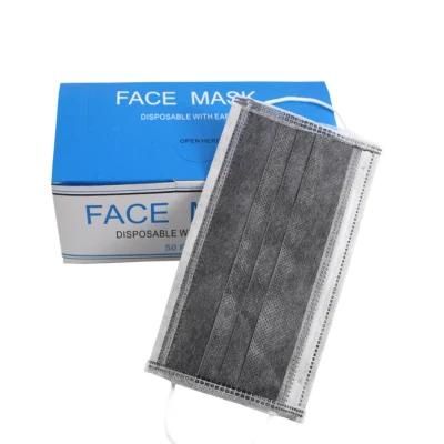 Disposable 3 Ply Non Woven Dust Face Mask Earloop