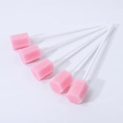 Wholesale Factory Sterile Transport Oral Cleaning Plastic Foam Tip Swab