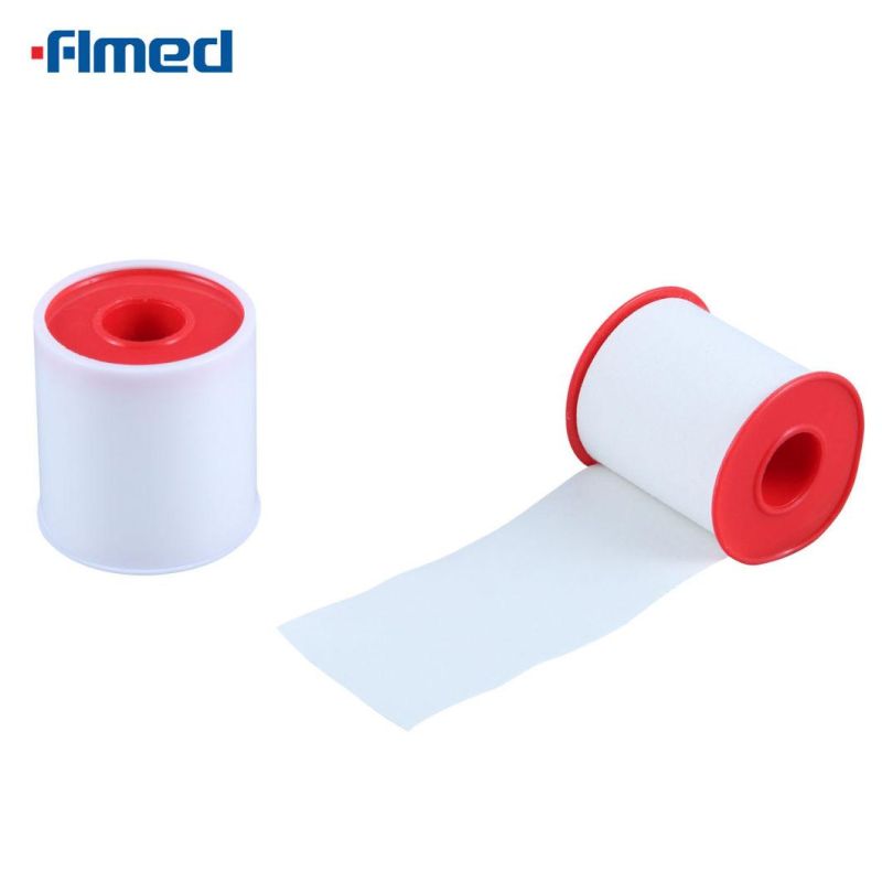 Medical Zinc Oxide Plaster Adhesive Tape for Health Care by Plastic Spool