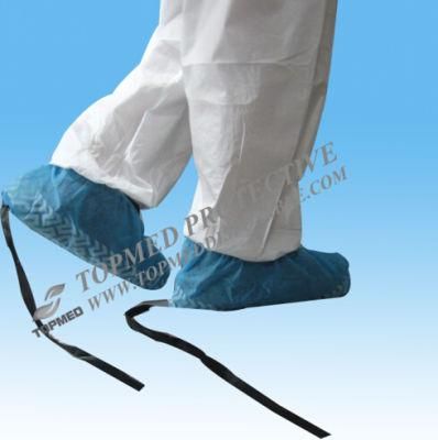 Nonwoven Disposable Anti Static Shoe Cover with ESD Ribben
