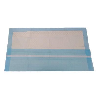 Nonwoven Organic Quick Dry Disposable Blue Disposable Underpad Sheet