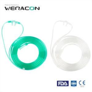 Medical Use Oxygen Nasal Cannula 7FT Soft Dipping Prong Ce/FDA/ISO