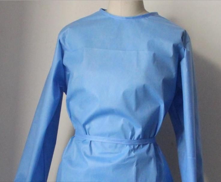 Mdr CE Approved Breathable Surgical Disposable Gown Wholesale Surgical Pack Sterile with Gown