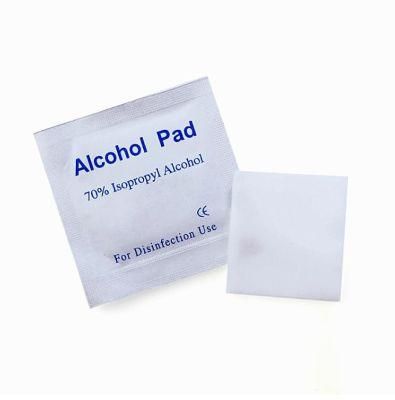 100PCS Per Box Alcohol Prep Wet Wipes Medical Sterile Alcohol Pad