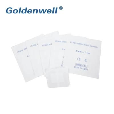 Waterproof Non-Woven Medical Wound Adhesive Plaster Sterile Dressing