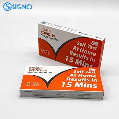 CE&Bfarm Listed Ihealth Rapid Antigen Test Kit Rapid Diagnostic Test Kit