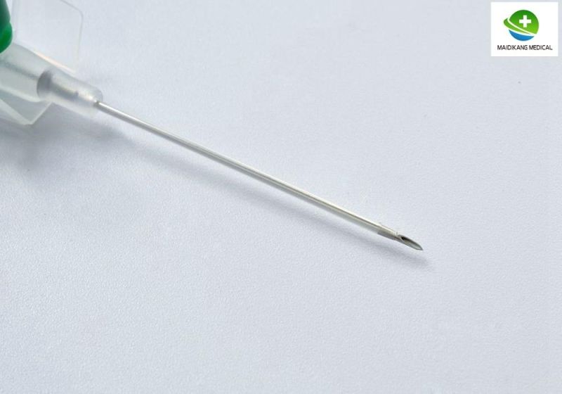 Disposable IV Cannula with Wing and Injection Port I. V. Cannula Catheter Manufacturer with CE FDA ISO 510K