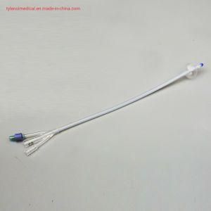 3 Way Silicone Foley Catheter Standard for Adult and Pediatric Single Use