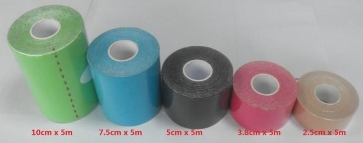 3.8cm 5m Sport Therapy Protect Muscle Kinesiology Multicolor Tape