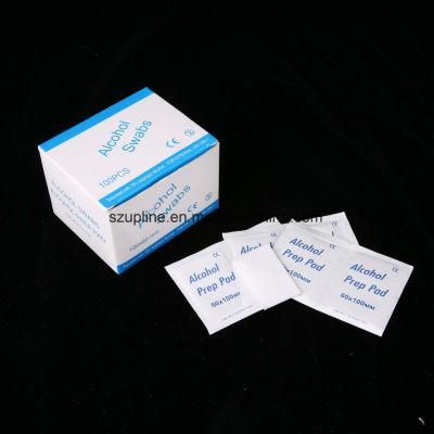 6.5*6cm or 6*6cm Alcohol Prep Pad /Alcohol Cotton Swab 70% Isopropyl