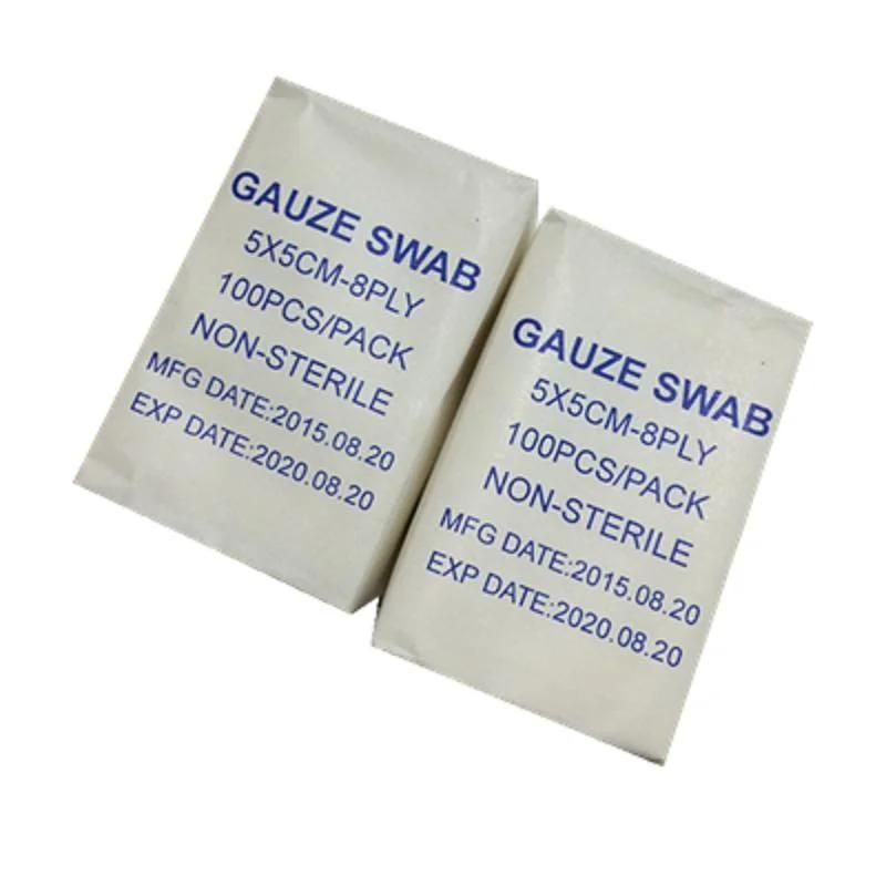 HD5 Sterile Absorbent Hemostatic Gauze Gaza Pads Swabs