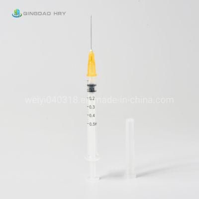 Hot Sale Disposable Medical 0.5-20ml Auto Disanle Syringe/Auto Destruct Safety Syringe/Low Dead Space Syringe