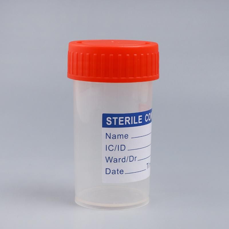 Nice Quality Hospital Specimen Collection 40ml Male Urine Container