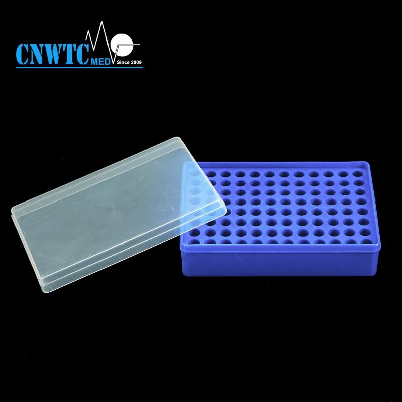 Lab Plastic 96 Well Cryotube Freezing Box