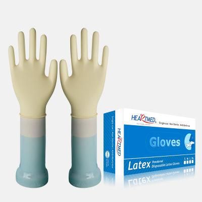 Disposable Medical Powered and Power Free Guantes Des Latex Malaysia Latex Examination Gloves Price