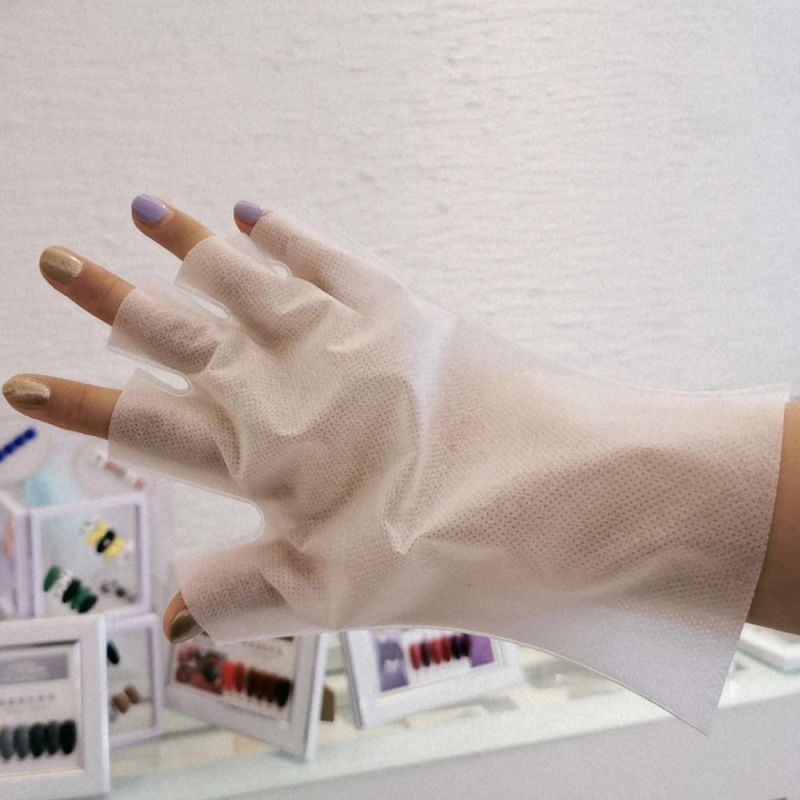 White Non-Woven Gloves UV Gloves Disposable