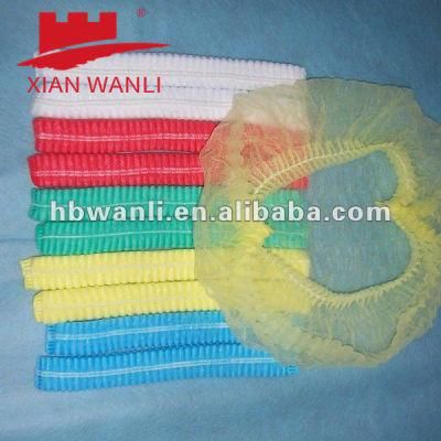China Factory Different Size Disposable Mob Bouffant Cap