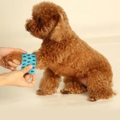 Cohesive Colored Elastic Veterinary Self Adhesive Waterproof Bandage
